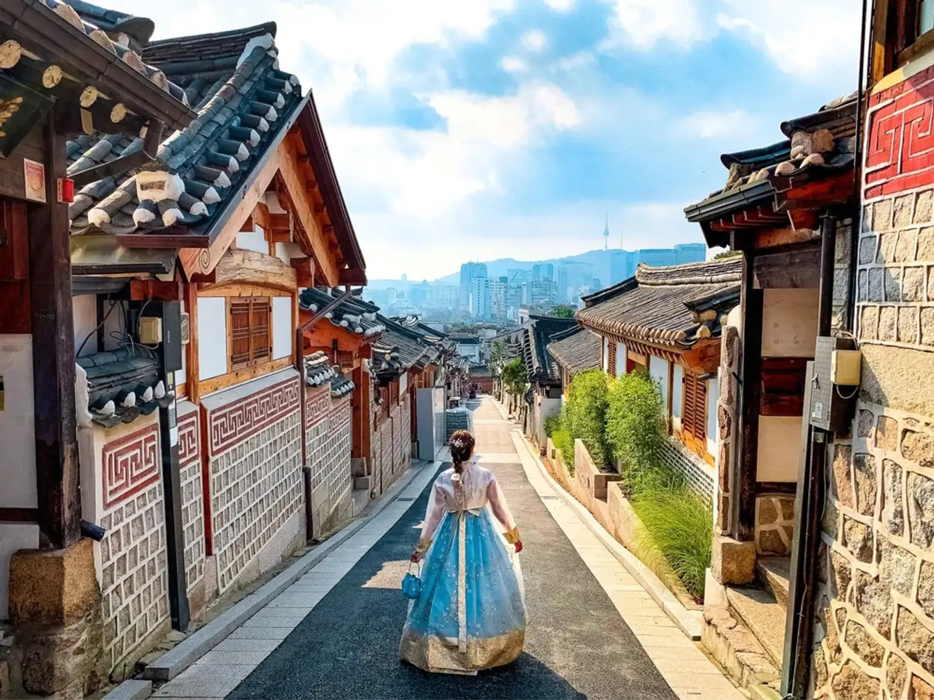 Du ngoạn Hàn Quốc: Seoul – Nami – Namsan – Everland – CV Bầu Trời 5N4Đ
